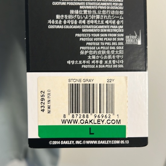 Oakley Men’s Hydrolix Golf Shirt NWT - Picture 7 of 10